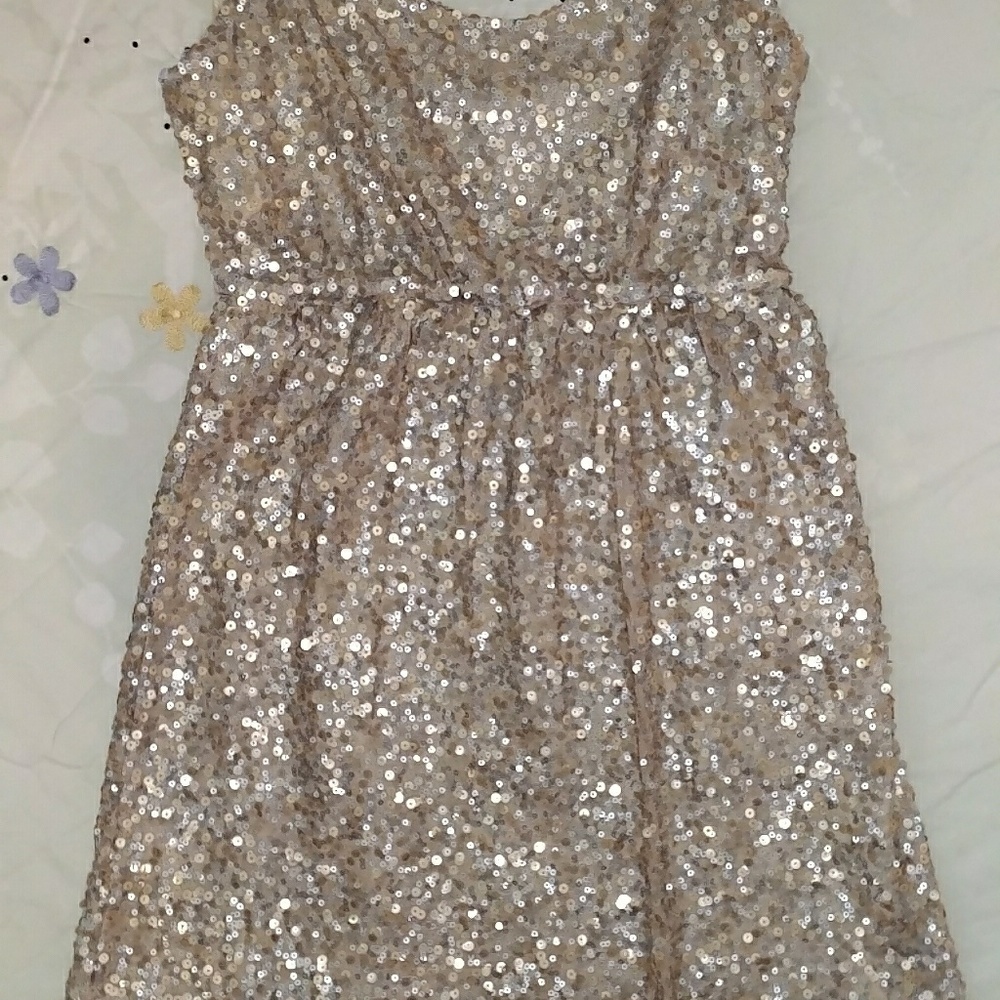 Beautiful Gold Sequin Tunic